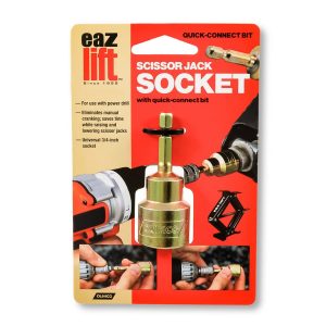 Quick Connect Scissor Jack Socket Drill Adapter