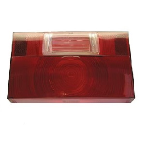 Lentille lumineuse de remorque